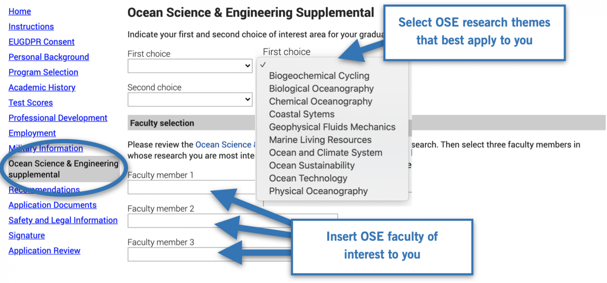 Apply, Ocean Science & Engineering, Georgia Institute of Technology